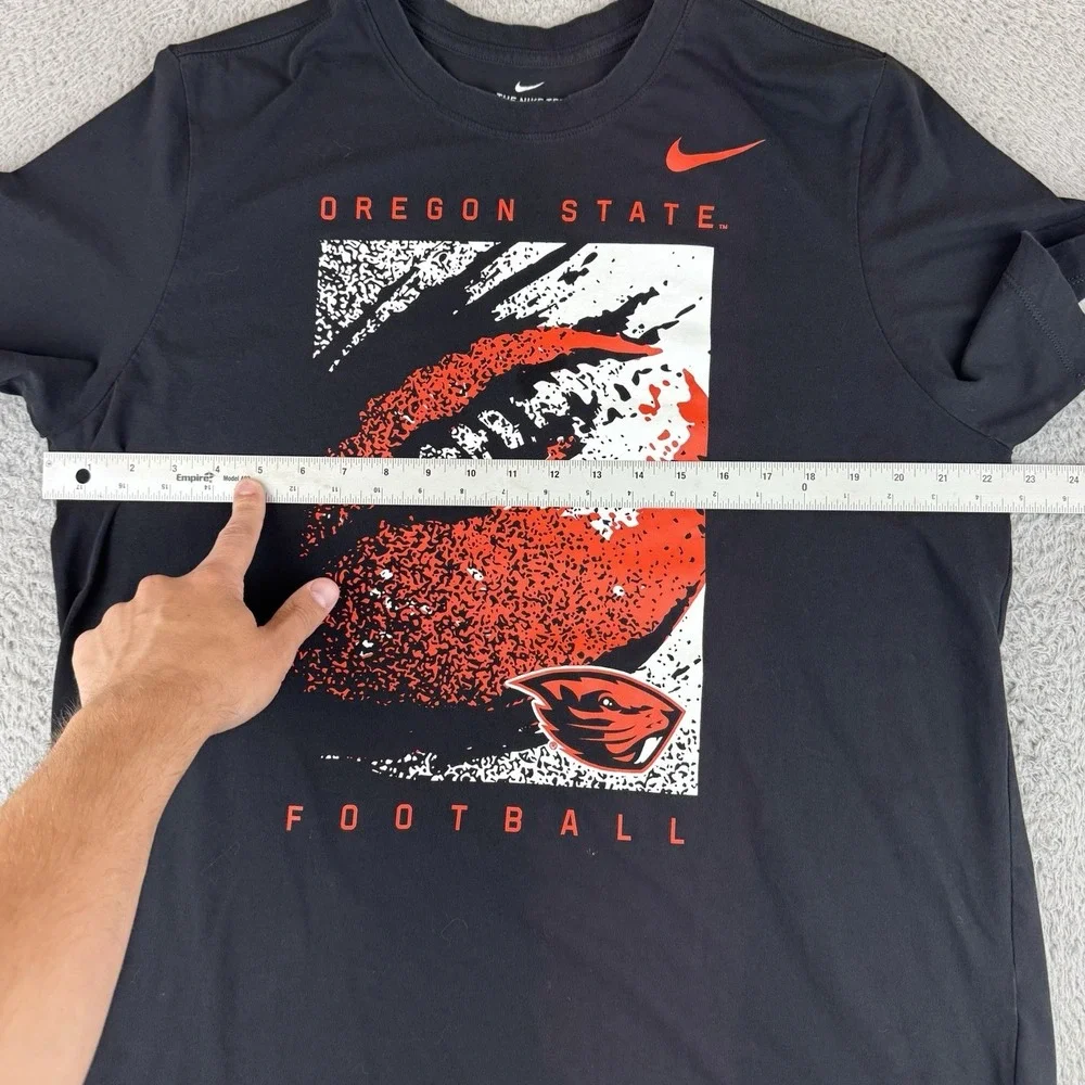 Nike Dri Fit Men's Oregon‎ State Beavers Football T Shirt Size Xl